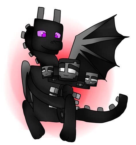 Wither And EnderDragon Friends By BabyWitherBoo On DeviantArt