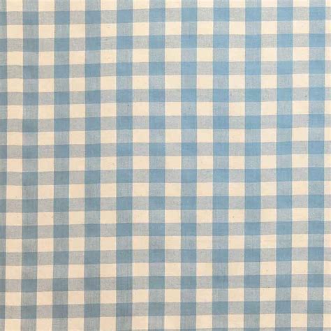 Jan Constantine Gingham Fabric Light Blue Jan Constantine