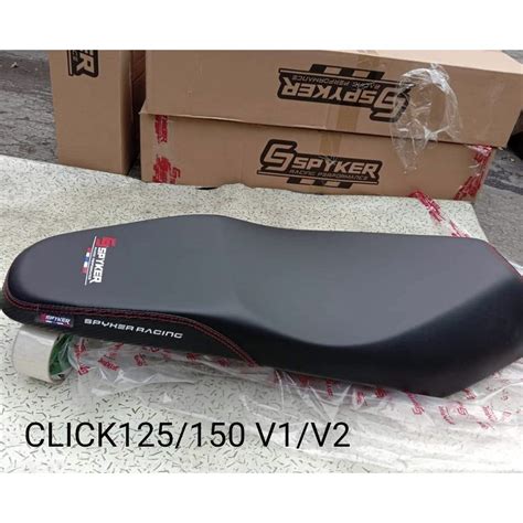 Spyker Flat Seat For Click 125 150 V2 Up To 2019 Model Only Shopee Philippines