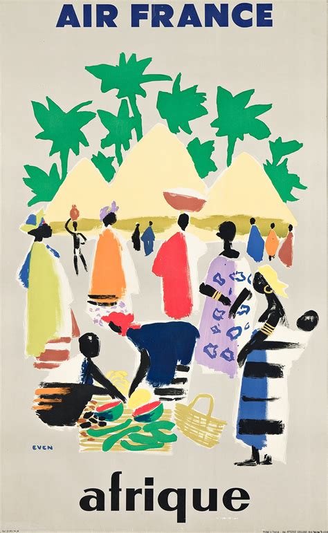 Jean Even | AIR FRANCE / AFRIQUE. 1958. (1910) | MutualArt