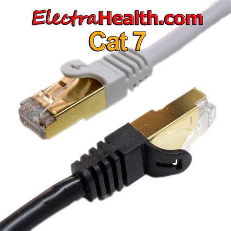 Cat7 Premium Low Emf Ethernet Cable 25 Ft