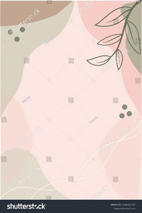 Aesthetic Background Background Many Purpose Flyer Stock Vector