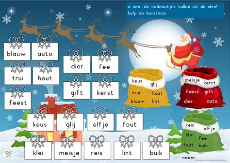 Kerst Thema Groep 3 Juf Cindy Nl