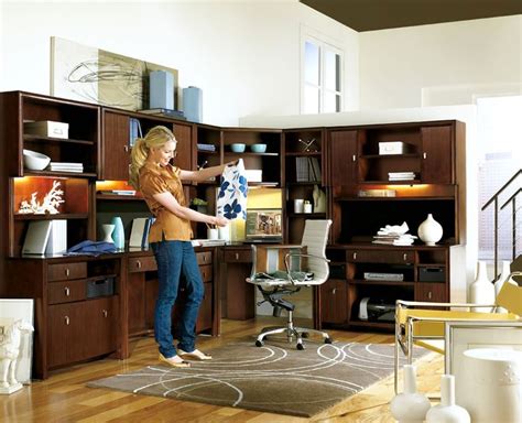 home office furniture | Luxury Home Office Furniture Design of Expresso ...