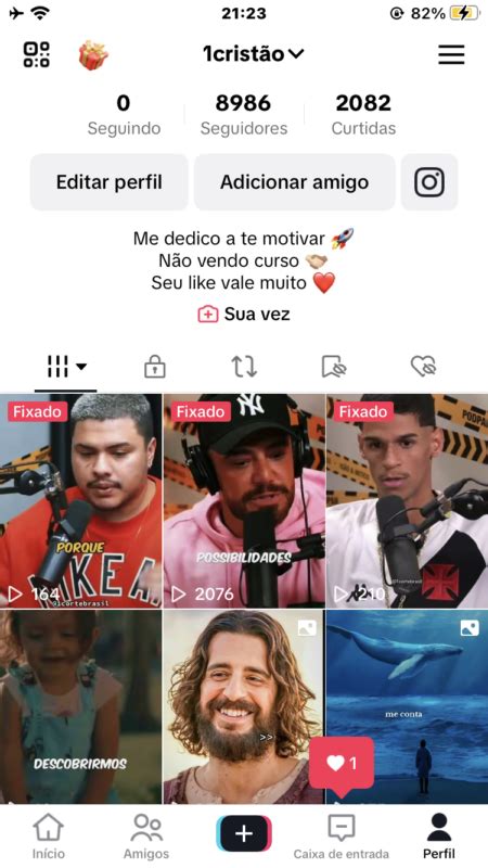 Conta Tik Tok 9 Mil Seguidores Alpha