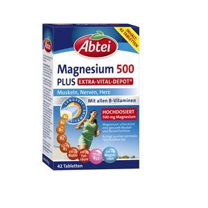 Abtei Magnesium Plus Extra Vital Depot High Dose With All B