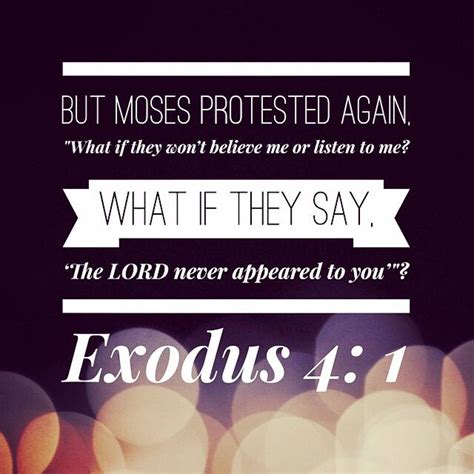 Exodus 4:1 A Rod, Exodus, Moses, Holy Spirit, Jesus Christ, No Worries ...