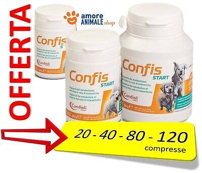 Candioli CONFIS START 20 40 80 120 Cpr Per Cani Metabolismo