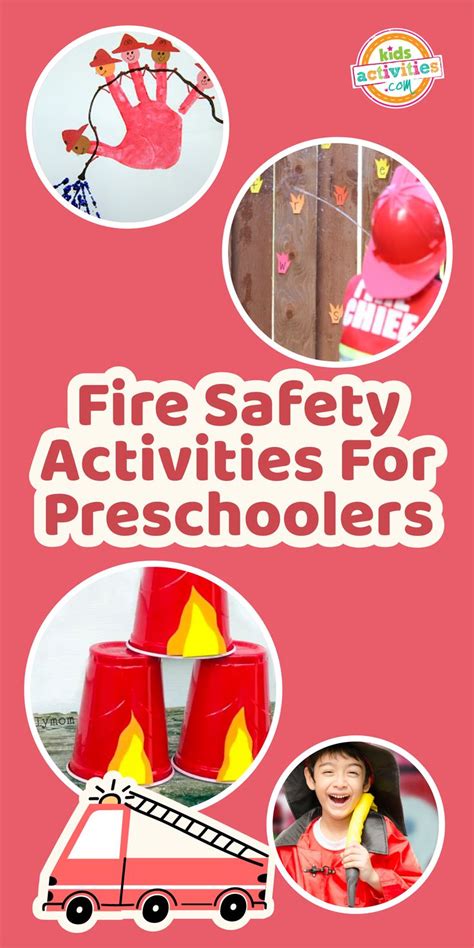 Fire Safety Activities For Preschoolers