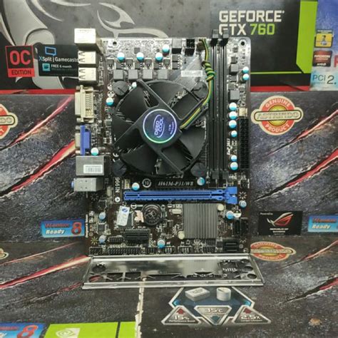 Jual Paket Motherboard H Msi Gigabyte Asus Processor Intel Core I