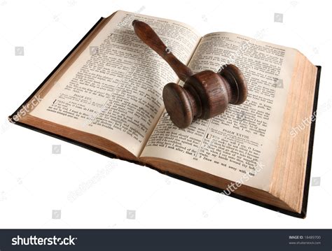 Wooden Judges Gavel On 1882 Bible Stock Photo 18489700 Shutterstock