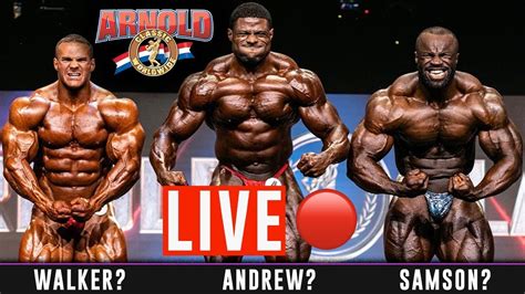 LIVE ARNOLD CLASSIC Finals 2023 Nick Walker Andrew Jacked Samson