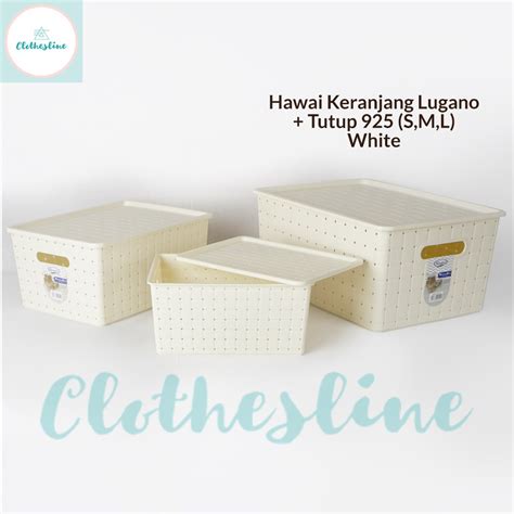 Jual Hawaii Keranjang Lugano Rak Serbaguna L Shopee Indonesia