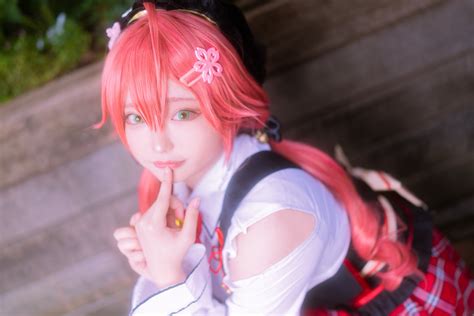 りこぴん🍅 On Twitter ※ コスプレ Cosplay ※ さくら🌸みこ ホロ ライブ みこだにぇ〜 エリートだにぇ〜 📸 Help8807 さん