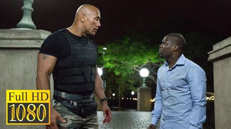 Dwayne Johnson And Kevin Hart Vs The Black Badger In The Film Central