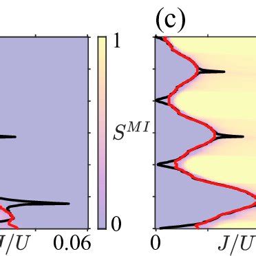 The Density Of The Supersolid Phase As A Function Of Scaled Position Is