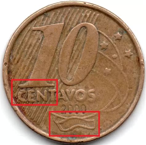 Numis Market Centavos Erro Duplica O Moeda Brasil