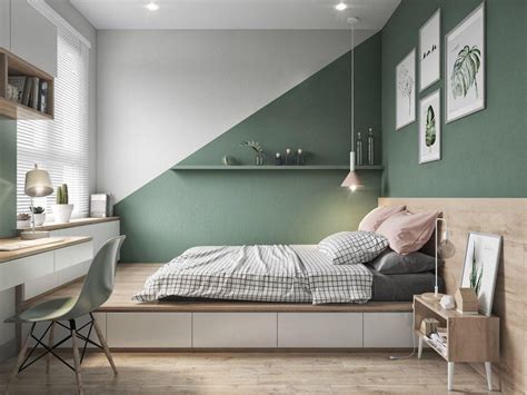 Vert Chambres À Coucher Avec Des Conseils Et Des Accessoires Pour Vous