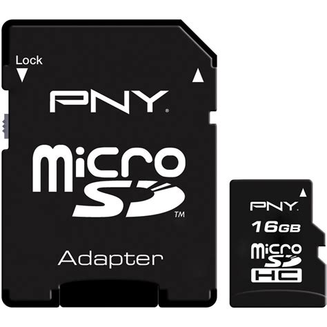 Pny Gb Microsdhc Memory Card Class P Sdu G Efbbs B H