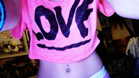 Bellybutton Piercing On Tumblr