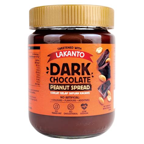 Lakanto Dark Chocolate Peanut Spread G Sugar Free Ketogrocer