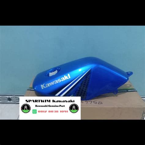 Jual Tanki Tangki Tengki Bensin Biru Muda 2013 Ninja 150 R Original