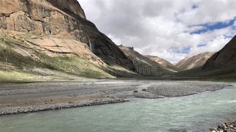 Mount Kailash Outer Kora In August In Tibet China Stock Footage