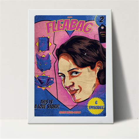 Poster Emoldurado A3 Fleabag Serie Elo7 Produtos Especiais