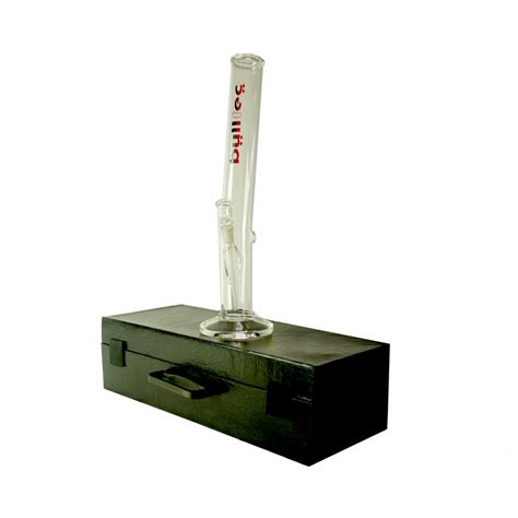 BONG CON VALIGETTA In Vetro H 42 Cm Santaplanta Grow Shop