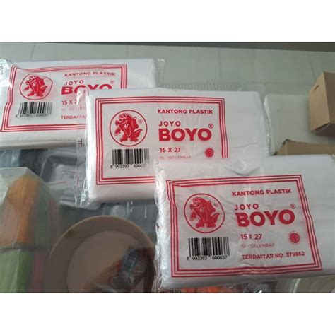 Jual Plastik Tahan Panas Kantong Plastik Butek Buram Hd X Kg Boyo