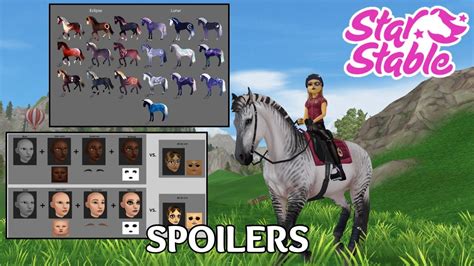 SPOILERS Refonte Personnages Infos Chevaux Magiques Star Stable