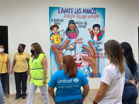 Unicef Y Caf En Proyectos De Agua Y Saneamiento En Escuelas De Zulia