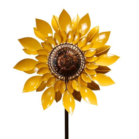 Sunflower Windspinner | Down to Earth Garden Supplies