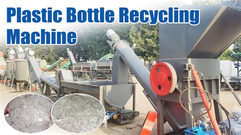 Plastic Bottle Recycling Machine PET Flakes Hot Washing Machine YouTube