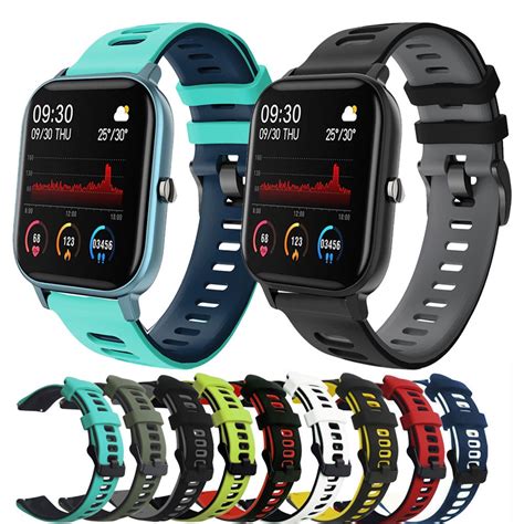 20mm Silicone Strap For COLMI P8 P8 Plus P8 Pro Sport Replacement