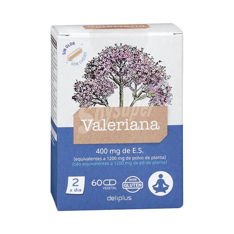 Deliplus Capsulas Valeriana Bote 60 U