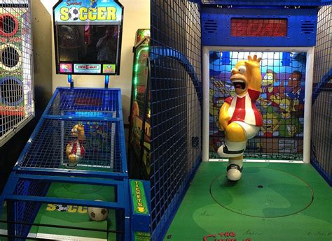 Simpsons Soccer Game Spotted At Chuck E Cheese Thesimpsons