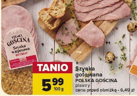 Szynka Wieprzowa Gotowana Polska Go Cina Cena Promocje Opinie