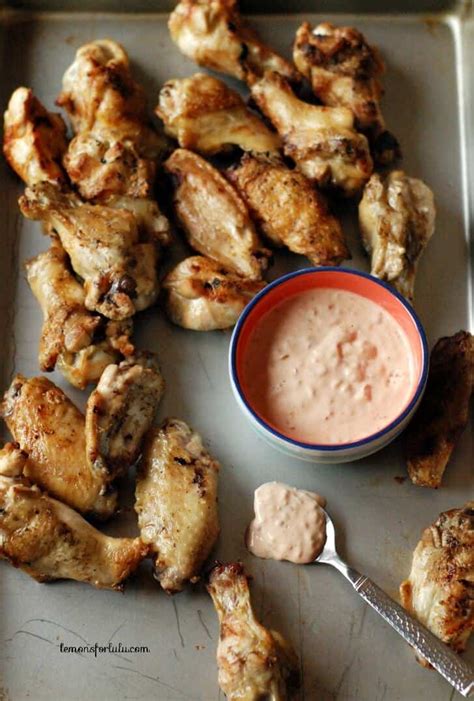 Grilled Chicken Wings Recipe with Comeback Sauce