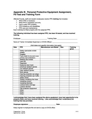 Oohub - Image - equipment training record form