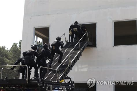 육군 1군단 파주에서 합동 대테러훈련 실시 연합뉴스