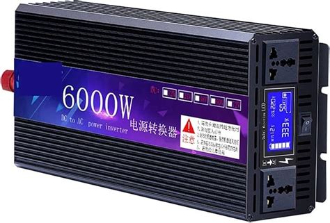 Jp 電力変換器 6000 ワットソーラー純粋な正弦波電力インバーター 12v 220110 純粋な正弦波コンバーター