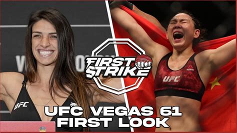 Mackenzie Dern Vs Xiaonan Yan Ufc Fight Night First Look Ufc Vegas