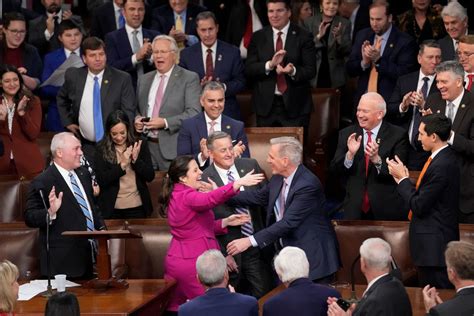 House Speaker Vote Mccarthy Elected House Speaker After Days Of