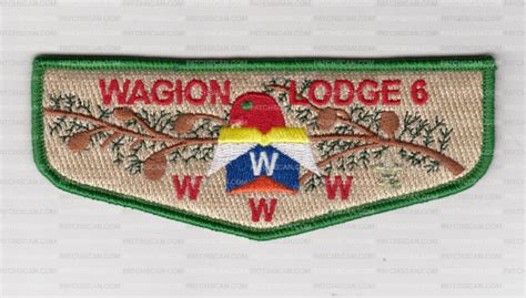 Wagion Lodge Oa Flap On Patchscan