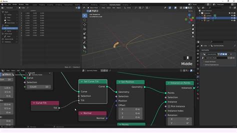 Curve Tilt Geometry Nodes Learning Blender Youtube