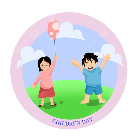 Childrens Day Clipart Hd Png Children Day Sticker Boy And Girl