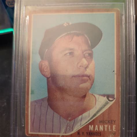 1962 Topps 200 Mickey Mantle BVG 2 5 EBay