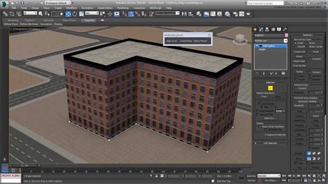 3ds Max Creating City Blocks Part 21 Finalizing A Low Poly