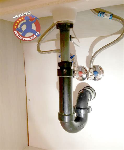 P Trap Installation Under Bathroom Sink Mister Plumber